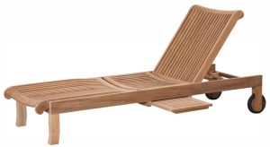 Wooden Teak Sun Lounger High-end Quality