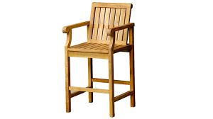 Wooden Bar Chair - Teak Garden Furniture